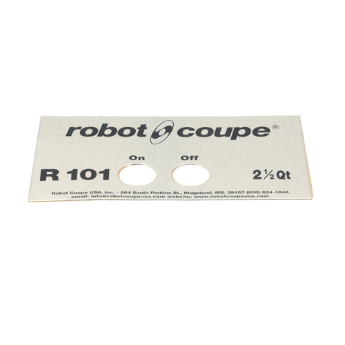 Data Plate R101