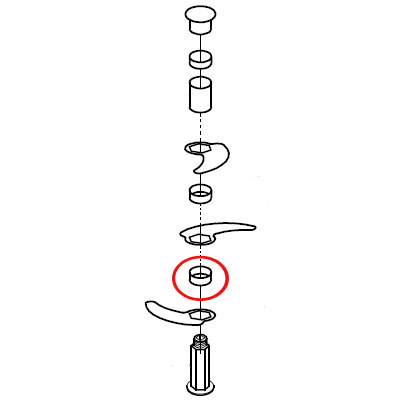 2Cm Stainless Steel Spacer