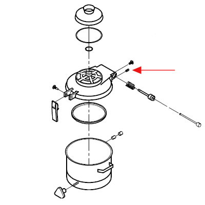 Stud For Lid W/ Screw