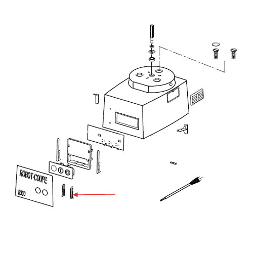 (C) Button Block Retainer R300