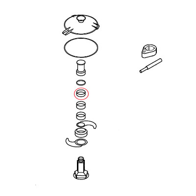 (D) 10Mm S.S. Spacer (R6N)