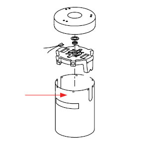 (Ha) Bottom Motor Cover R60T