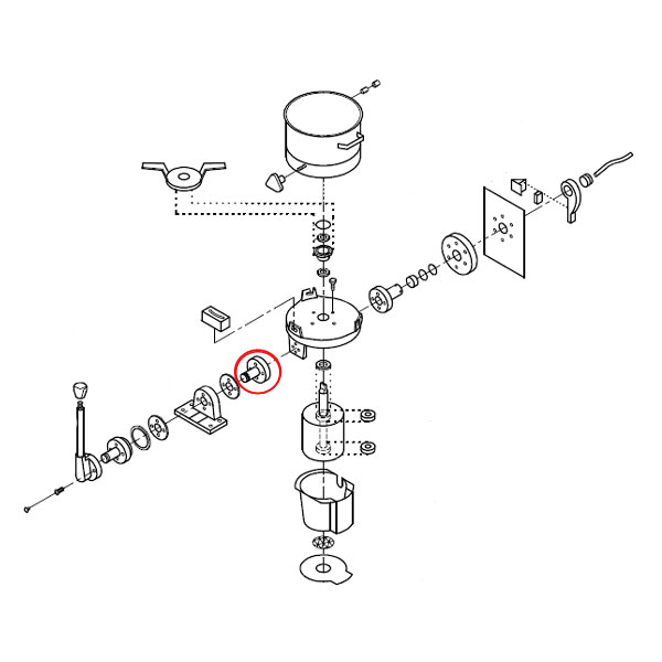 Front Support Hub/Tilt