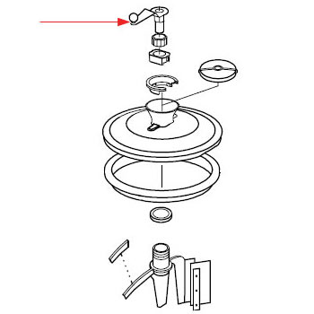 (Ga) Blixer Handle Assy