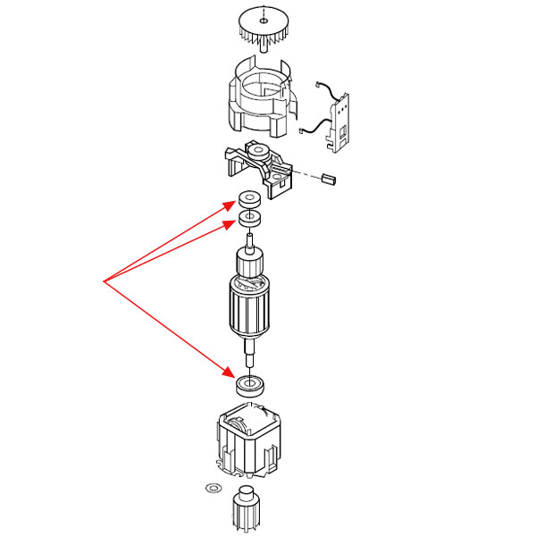 Motor Bearing Assy