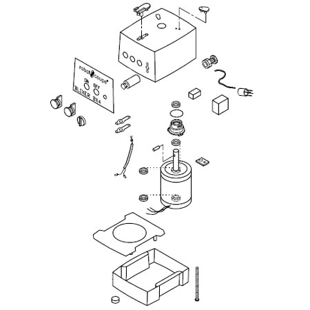 Bx4 Motor Base Assy