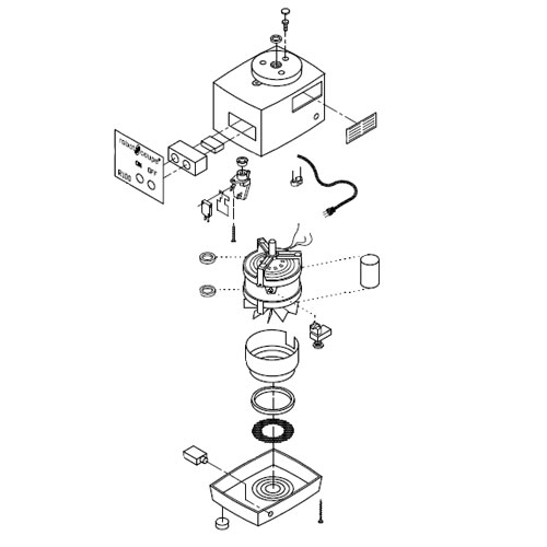 Motor Base Assy (R101)