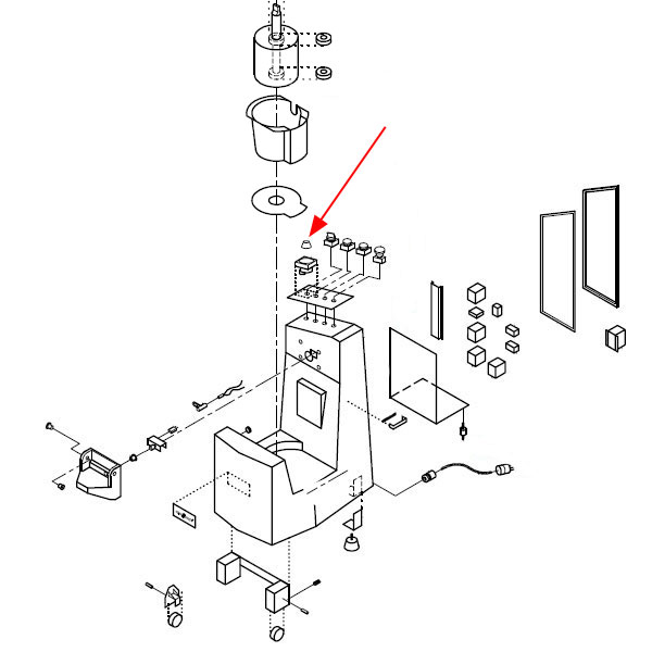 (U)Knob For Electro Mech Timer