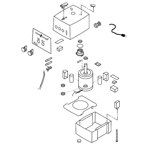 R6X Motor Base Assy