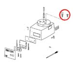 (C) Motor Support Screw R300 S